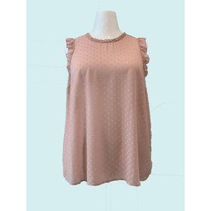 Torrid – Rose Sheer Swing Tank